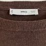 Size 12 Brown Wool Mix Jumper by Mango Image 2