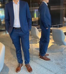Men's Navy Blue Suit (2-Piece)