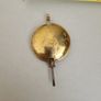 vintage brass pendulum Image 2