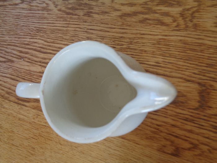 Vintage White Ceramic Jug for Sale