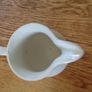 Vintage White Ceramic Jug for Sale Image 5