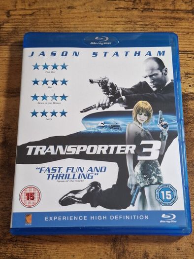 "Transporter 3" (2008) Blu-ray - free standard postage
