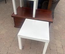 2 ikea lack tables
