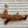 Vintage Warner Brothers Scooby Doo Laying Down Plush approx. 26 cm. Used Dirty  Please see photos Image 6