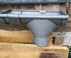 Zinc Roof Gutter Stop End