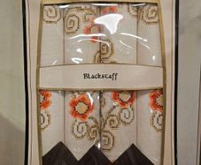 Vintage Retro Blackstaff  100% Pure Linen Placemats & Napkins Set