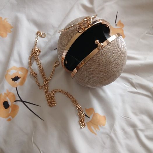 Stunning  Gold Ball style bag
