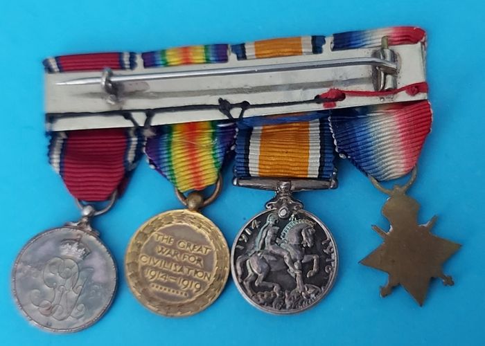 World War 1 Group of MINATURE Medals