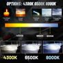 Led Headlight 800w Led H7 6500k 2pcs  12v Image 3
