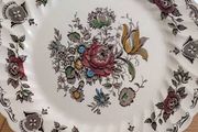 Vintage Myotts Bouquet Plates -Franciscan English Transferware China - Dinner 10 inch
