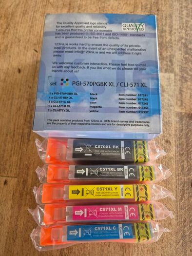printer ink cartridges(new in packaging)