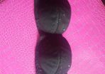 `strapless  black Bra size 32a worn once