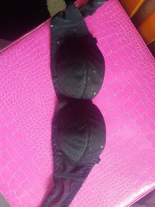 `strapless  black Bra size 32a worn once