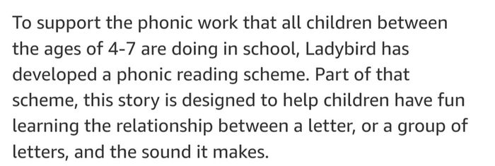 Ladybird ; The hairy bear scare ; Phonics (382)