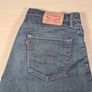 levis 511 slim fit jeans grey denim W33 L27 zip fly Image 2