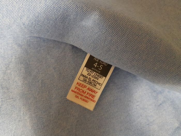 Boys' shirt 4-5 years