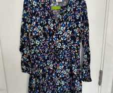 Lovely floral dress for a girl, 122-128 cm, 7-8 years