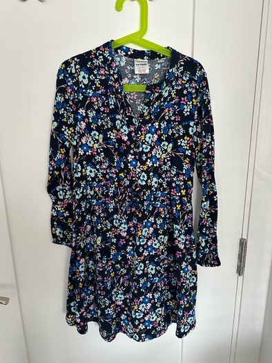 Lovely floral dress for a girl, 122-128 cm, 7-8 years