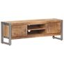 TV Cabinet 120x30x40 cm Rough Mango Wood Image 10
