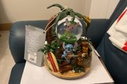 Disney Musical Stitch &amp; Angel Snow Globe