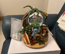 Disney Musical Stitch & Angel Snow Globe