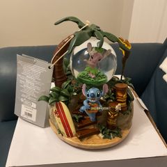 Disney Musical Stitch & Angel Snow Globe
