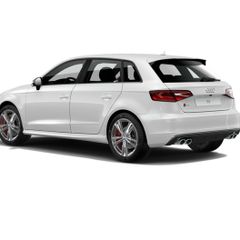 Rear window + small side windows sunshade Audi 8V