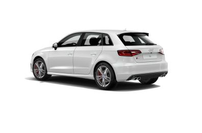 Rear window + small side windows sunshade Audi 8V