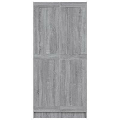 NEW SALE | Wardrobe Grey Sonoma 82.5x51.5x180 cm Engineered Wood