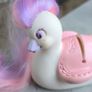 Baby Belle Princess Swan Tonka Keypers same era as MLP G1 not My Little Pony Image 2