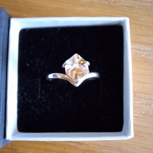 big size silver ring