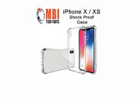 main image for ad iPhone X XS Thin Silicone Case Gel Clear TPU Back Protective Cover