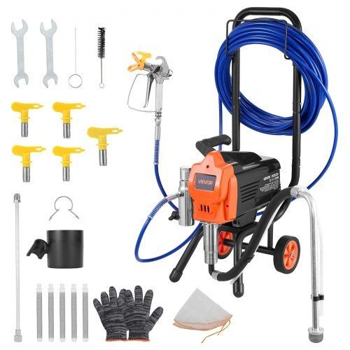 1500W Airless Paint Sprayer with Cart