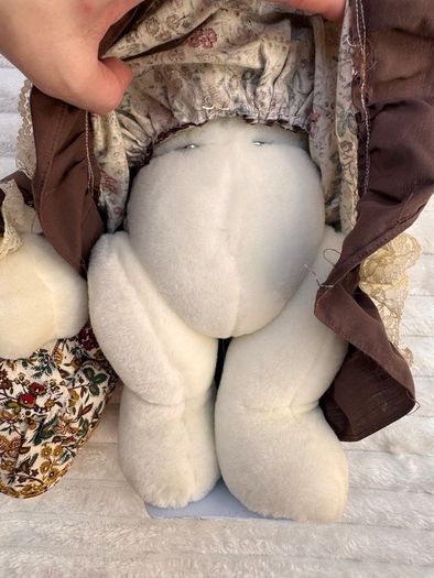 Vintage Noble Heritage Collection Mamma & Baby Bear Used Dirty approx. 38 cm. Please see photos