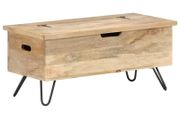 Chest 90x40x45 cm Solid Mango Wood