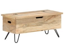 Chest 90x40x45 cm Solid Mango Wood