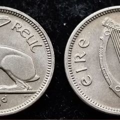 [#294] - Ireland 1968 | 3 Pence | Irish 3d | Hare | KM.12a | MS