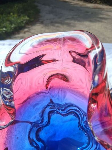Joseph Hospodka Mid Century Glass Bowl