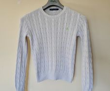 Ralph Lauren cable knit jumper Size small in excellent condition