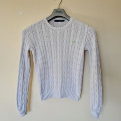 Ralph Lauren cable knit jumper Size small in excellent condition