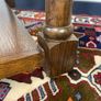 FLASH SALE ! Was 260 now 195 !! A Very Good Antique Side Table on Castors. Image 6