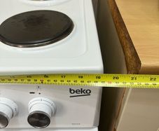 double oven with hob