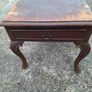 Antique wooden coffee table in need of restoration Image 3