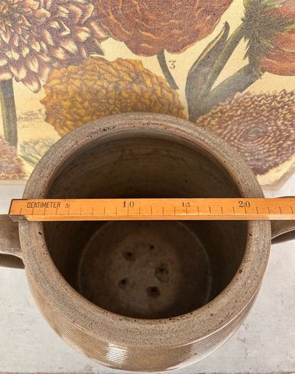Vintage French Stoneware Pot