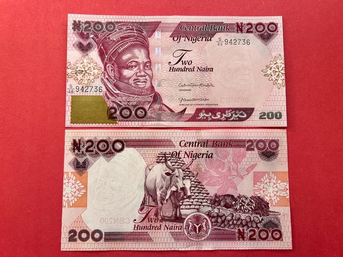 Nigeria  200. Naira. 2023. Pick 47.  UNC