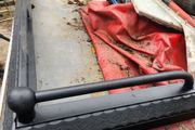 Extremely sturdy and solid fire fender 57 inches x 29 inches deep...REDUCED
