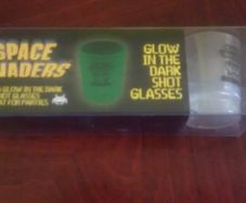 For sale space invaders shot glasses