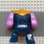 lego super heroes sh0504 Thanos minifigure- Large Figure, Dark Blue Outfit, Medium Lavender Arms, Pearl Gold Helmet Image 2