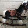 Children's Wooden Rocking Horse Toy Image 2