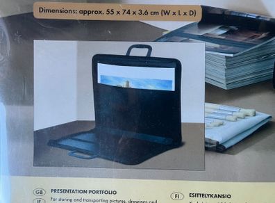 A2 Presentation Portfolio Carry Case